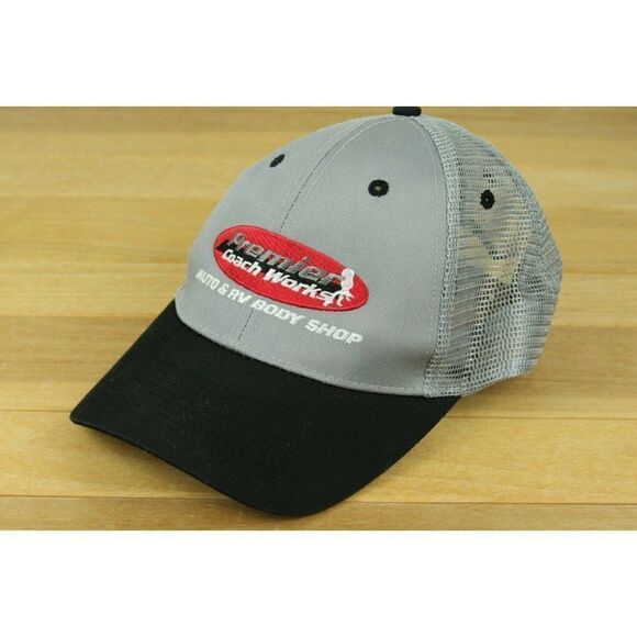 Premier Coachworks Auto RV Hat Cap Snapback mesh Body Shop - Picture 1 of 4